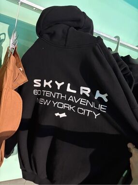 NEW SKYLRK Hoodie XL Justin Bieber NYC Pop-Up Exclusive 60 Tenth Ave